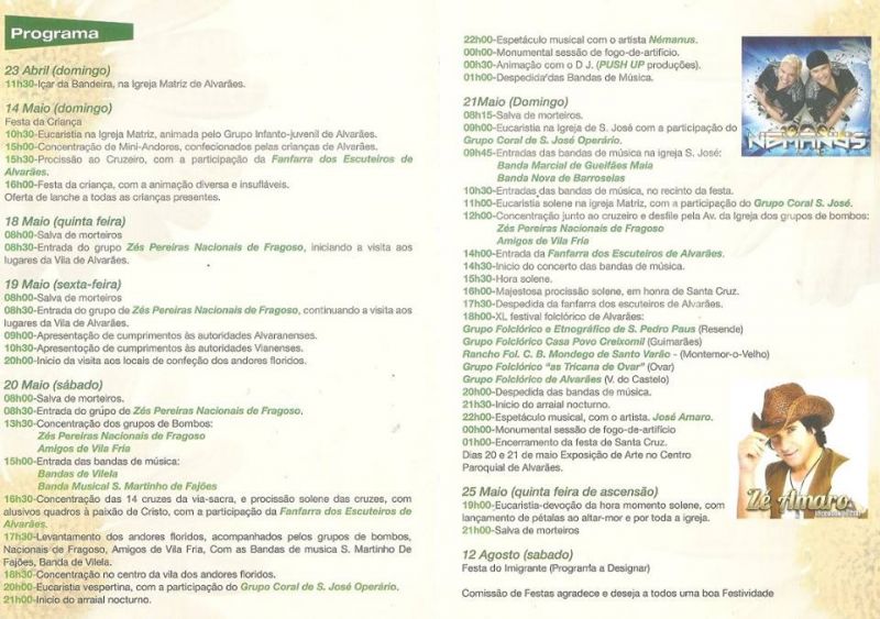 Festa de Santa Cruz Alvar&atilde;es