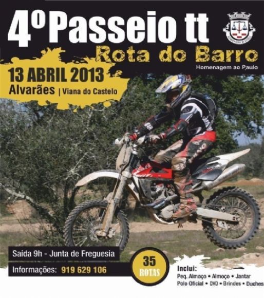 4.º Passeio TT Rota do Barro