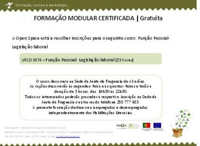 Curso Legisla&ccedil;&atilde;o Laboral