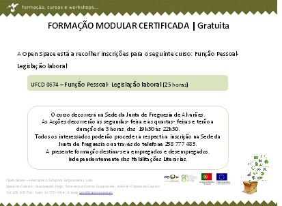 Curso Legislação Laboral