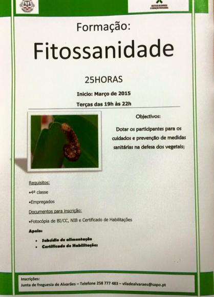 Formação Fitossanidade